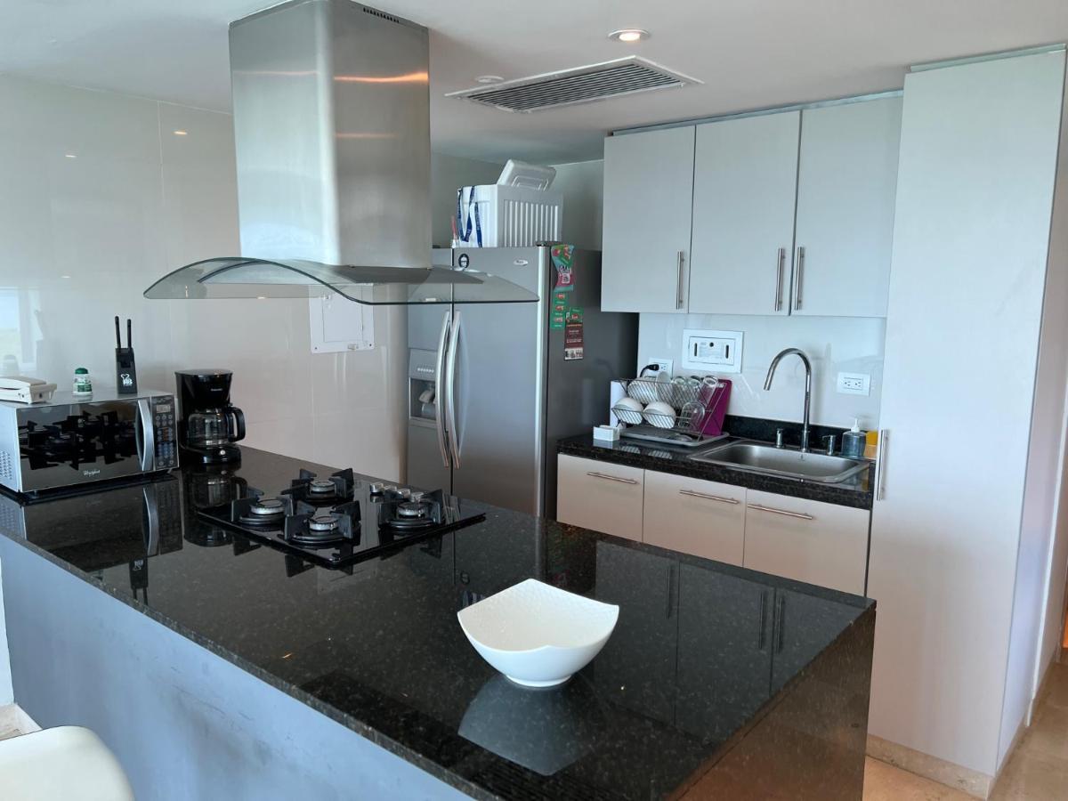 Luxury Apartment In Ocean Pavillion Hotel Cartagena エクステリア 写真